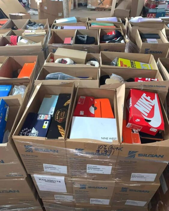 Amazing Shoe Pallets - Mixed Shoes 114 - Bulk Pallet Liquidation