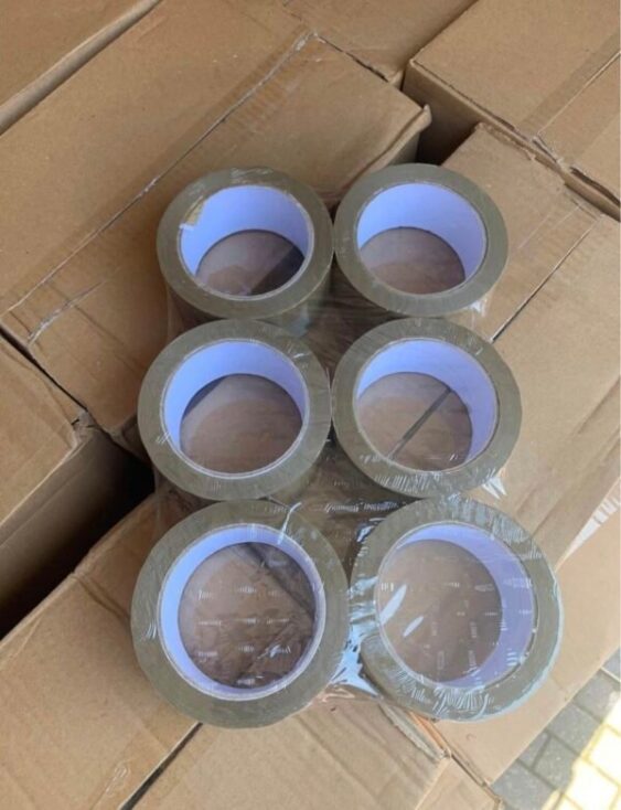 Great Brown Tape Pallets 150 - Bulk Pallet Liquidation